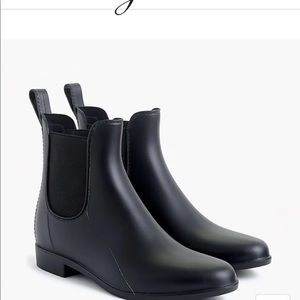 J crew rain booties